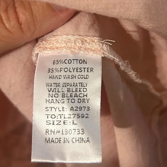 UmGee cold shoulder criss cross oversize dolman top size L - Picture 5 of 8